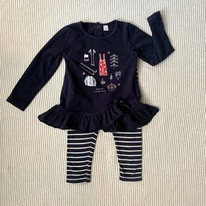 Petit Lem "Winter Things" Outfit | 24m
